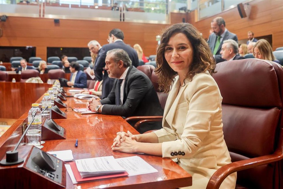 Isabel Díaz Ayuso, presidenta de la Comunidad de Madrid