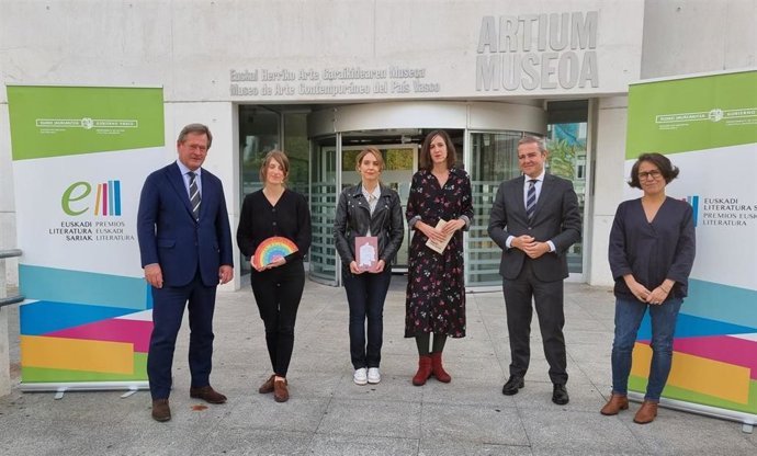 Presentación de los Premios Euskadi Literatura 2022 en el Museo Artium de Vitoria-Gasteiz