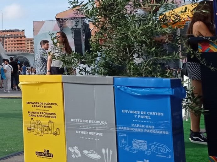 Los asistentes a los festivales Holika y Sierra Sonora reciclaron 5.830 kilos de envases