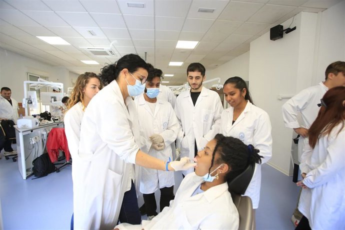 El Grado en Odontología de la UCAM, que se imparte en español y bilingüe, es uno de los que cuenta con un alto número de estudiantes internacionales