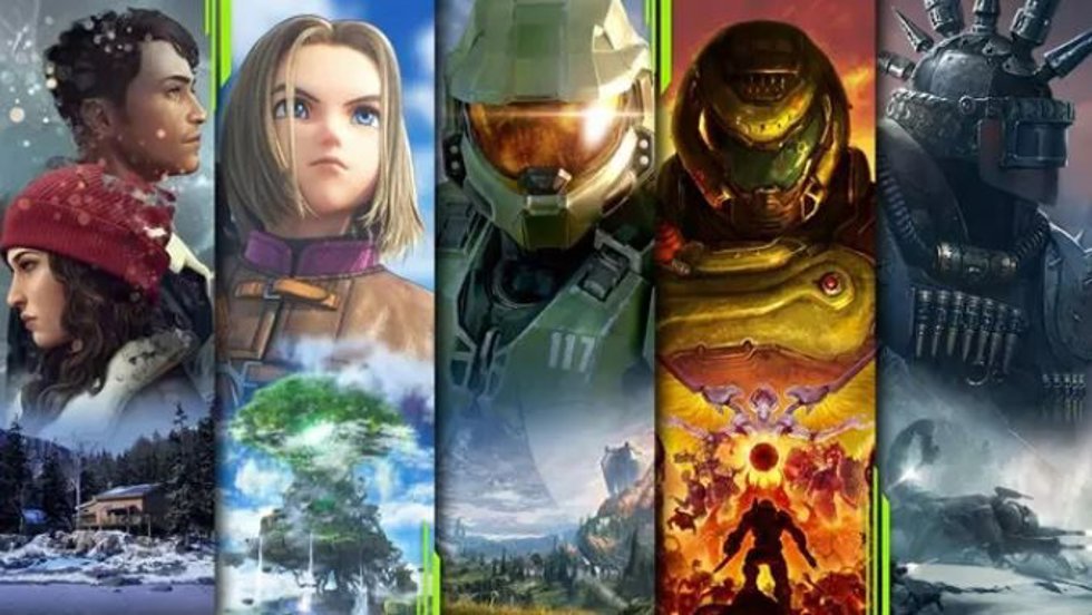 Imagen promocional de Xbox Game Pass, el servicio de suscripción mensual de Microsoft