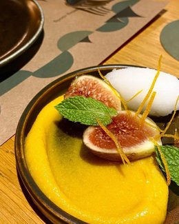 Uno de los platos de Valncia Cuina Oberta