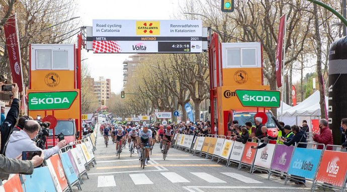 Mataró volverá a ser salida de la Volta en 2023.