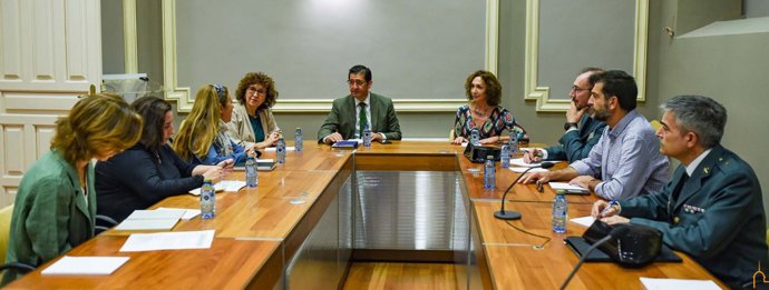 Reunión para conocer los avances en torno al nuevo cuartel de la Guardia Civil en Miguelturra