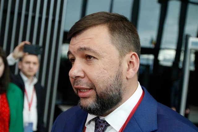Archivo - Denis Pushilin, líder de la República Popular de Donetsk