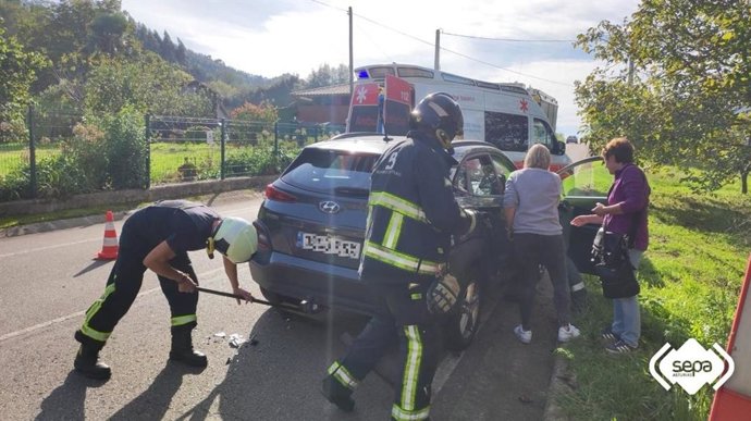 Accidente en Carreño