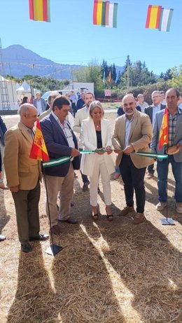 Inauguración de la Feria Ganadera de Benaocaz.