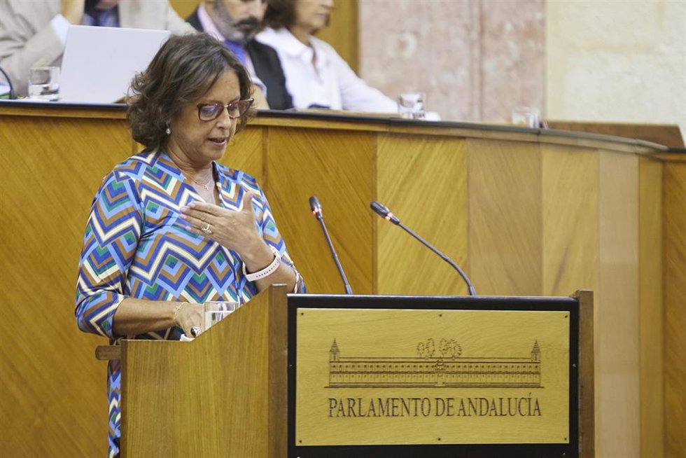 La consejera de Salud y Consumo de la Junta de Andalucía, Catalina García, en una fotografía de archivo