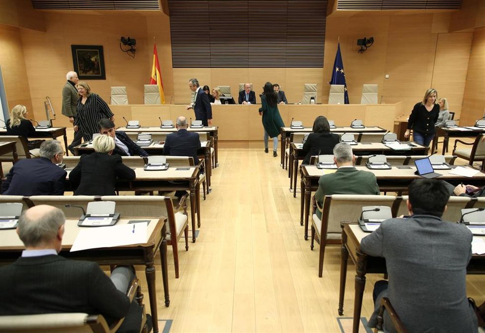 Archivo - Sala Prim del Congreso, durante una votación