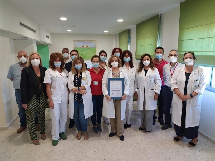 Nota De Prensa: El Centro De Transfusión, Tejidos Y Células De La Provincia De Cádiz Recibe La Certificación De La Agencia De Calidad Sanitaria De Andalucía