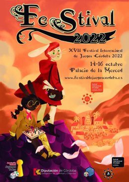 Cartel del XVII Festival Internacional de Juegos Córdoba.