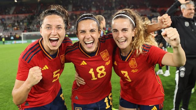 Selección española femenina de fútbol, España