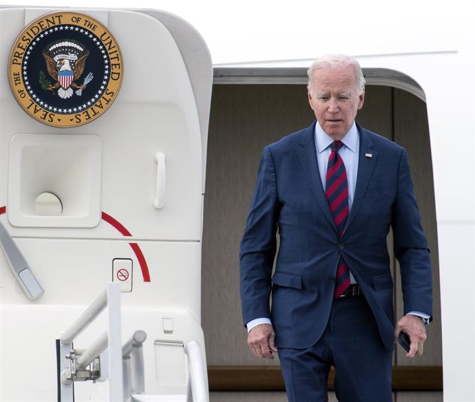 El presidente de Estados Unidos, Joe Biden, en Playa Del Rey