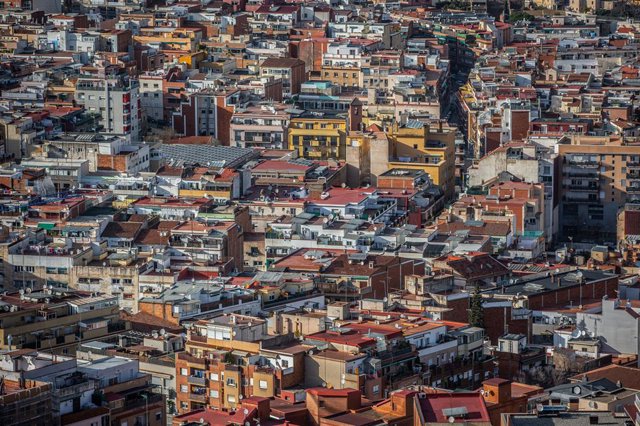 Archivo - Arxiu - Panoràmica de la ciutat de Barcelona, a Barcelona/Catalunya (Espanya) a 30 de gener de 2020.