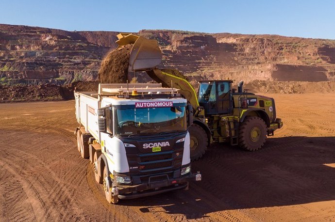 Scania y Rio Tinto desarrollan soluciones de transporte autónomo para la minería