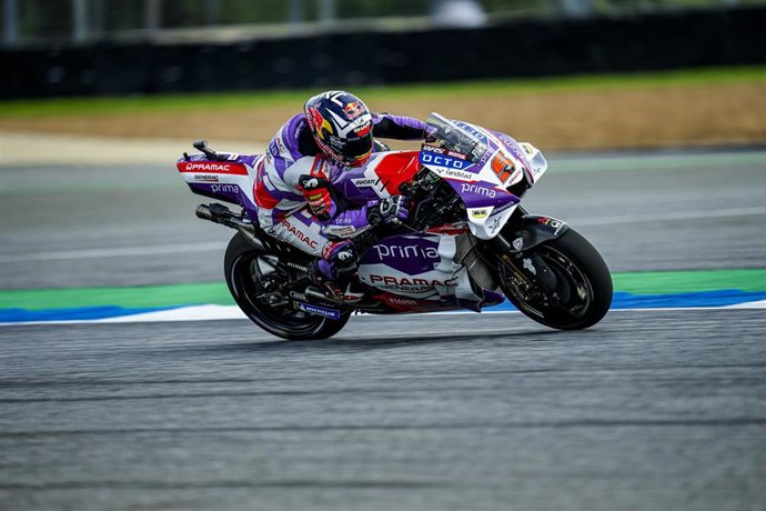 El piloto francés Johan Zarco durante un Gran Premio