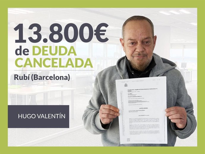 Hugo Valentín, exonerado con Repara tu Deuda