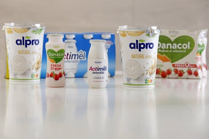 Archivo - Productos de Danone