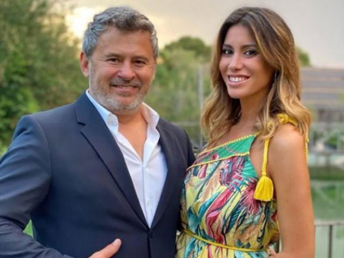 Miki Nadal y Helena Aldea, padres de su primera hija
