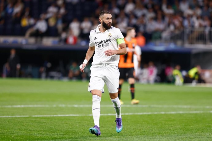 El jugador del Real Madrid Karim Benzema