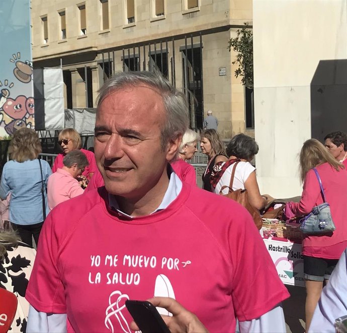 El alcalde de Zaragoza, Jorge Azcón