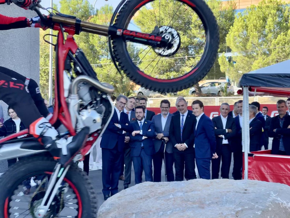 GasGas inaugura la nueva planta de fabricación de motocicletas en