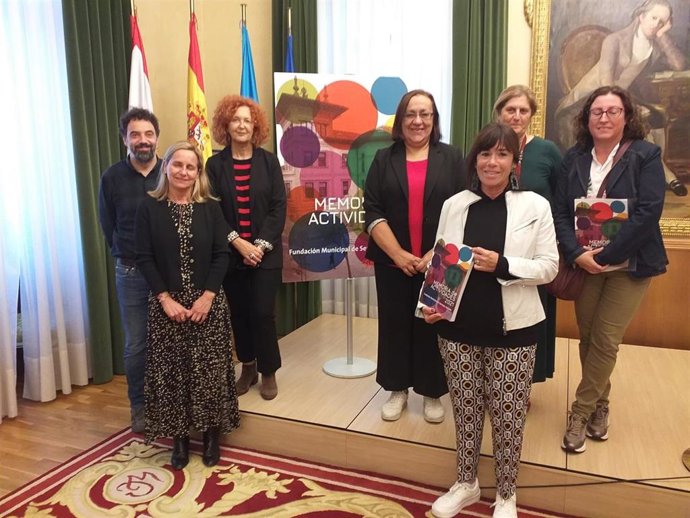 Presentación de la memoria de 2021 de la Fundación Municipal de Servicios Sociales de Gijón, en el Ayuntamiento gijonés