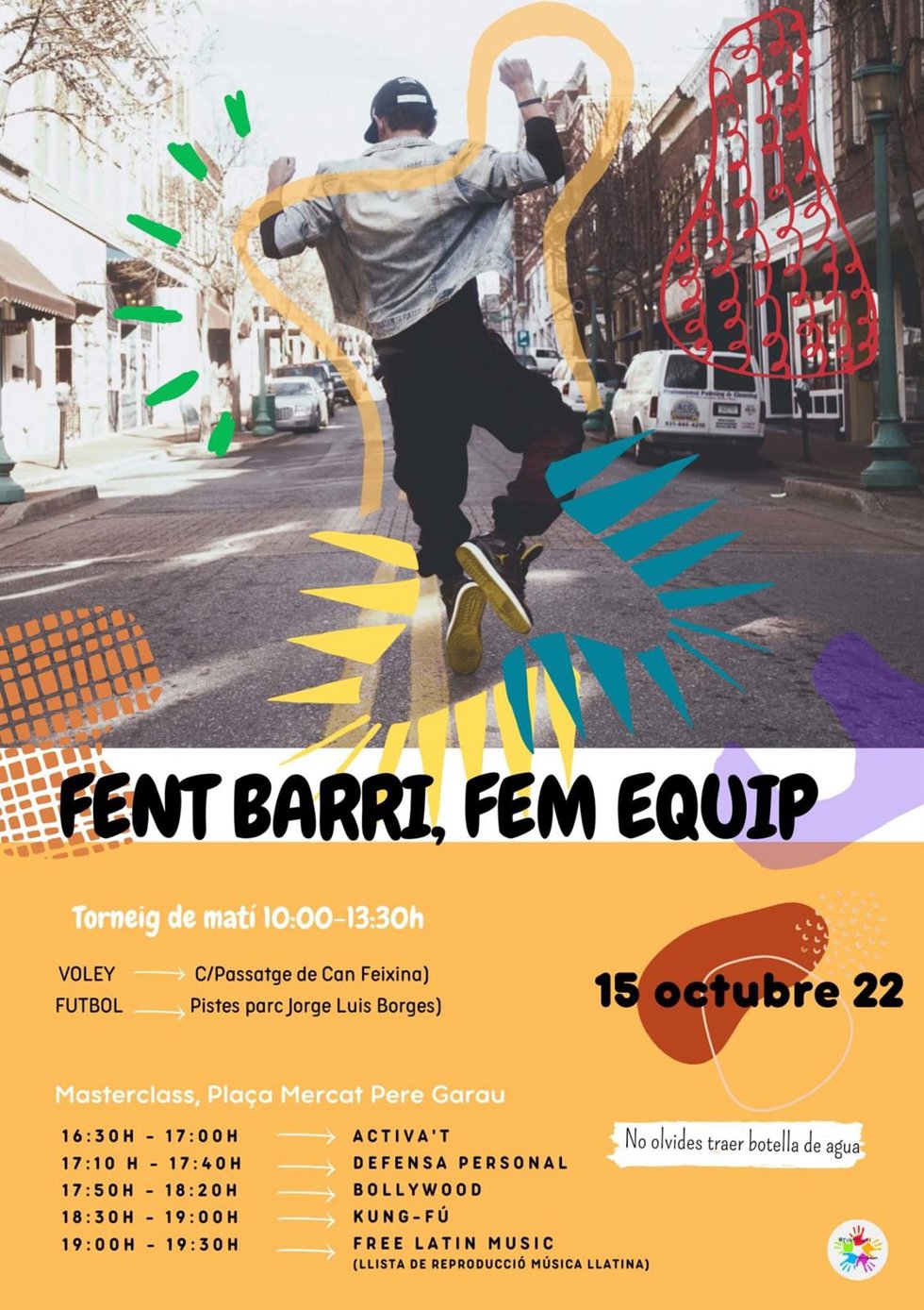 Cartel de la Diada Comunitaria de Pere Garau.