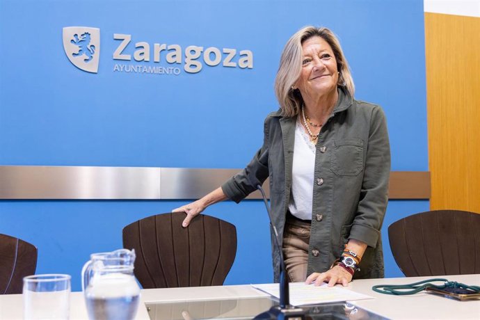 La consejera de Infraestructuras del Ayuntamiento de Zaragoza, Patricia Cavero.