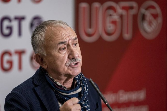 El secretario general de UGT, Pepe Álvarez