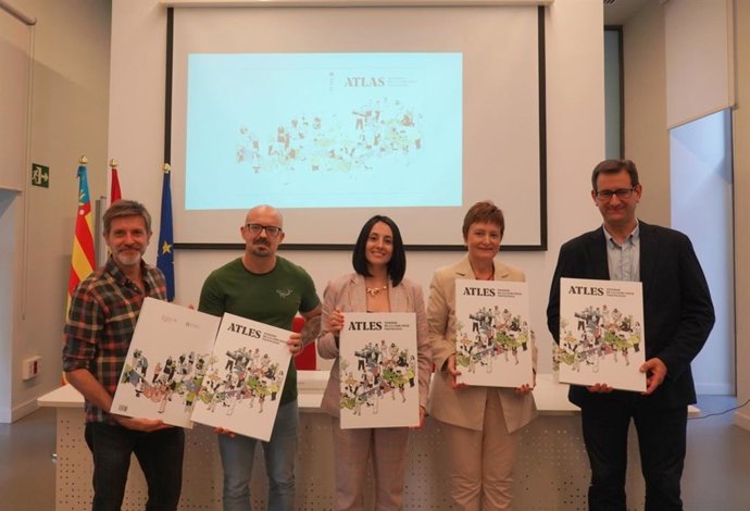 Presentación del primer volumen del 'Atlas Temático de la Comunitat Valenciana'