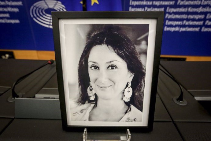 Archivo - Imagen de la periodista Daphne Caruana Galizia