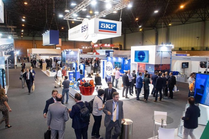 Archivo - Imagen de archivo del Mining & Minerals Hall (MMH Seville) celebrado en el Palacio de Exposiciones y Congresos de Sevilla.