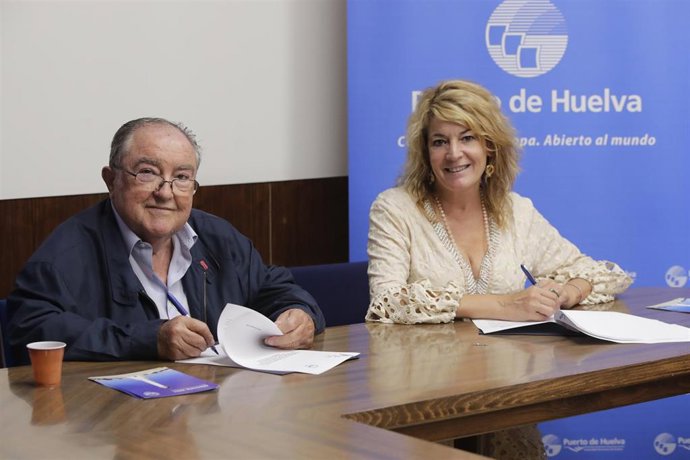 Firma del convenio.