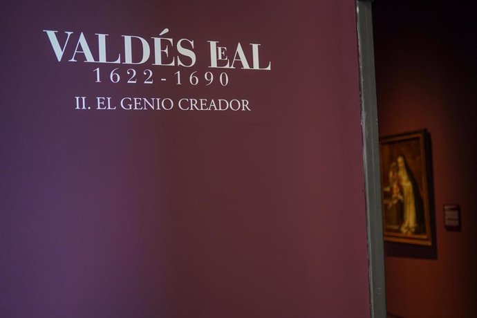 Archivo - Detalles de la inauguración de la exposición 'Valdés Leal. 1622-1690' el pasado año en Museo de Bellas Artes.