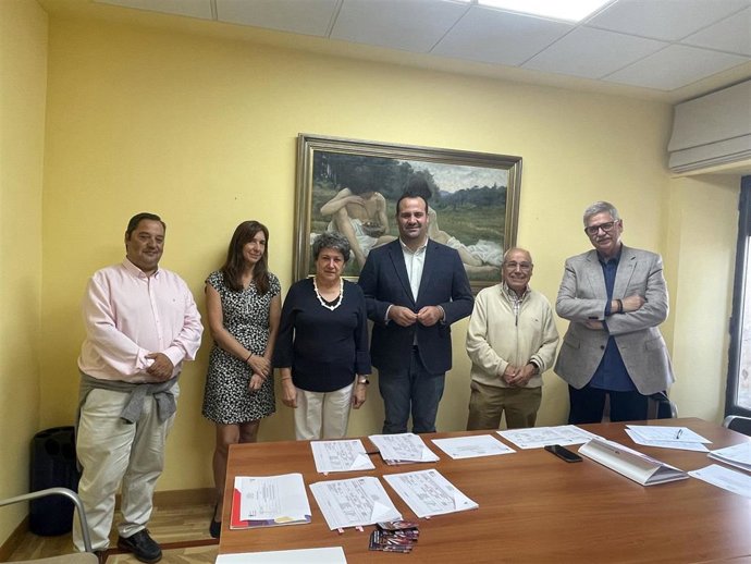 Integrantes del jurado de las Becas de Investigación Etnográfica 'Ángel Carril', convocadas por la Diputación de Salamanca