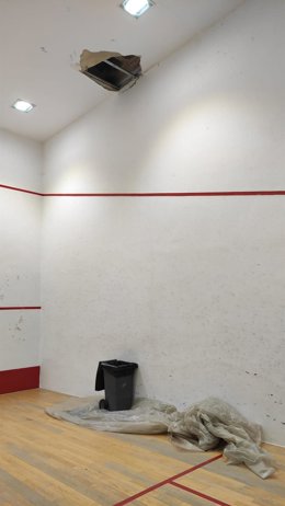 Imagen de la pista de squash