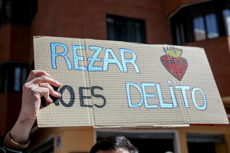 La asociación católica Enraizados organiza una marcha antiabortista por Madrid