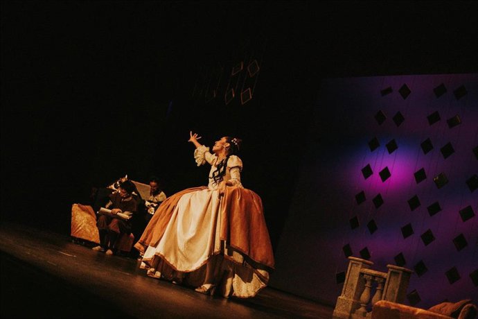 Escena de uno de los musicales del I Festival de Teatro Musical Español.