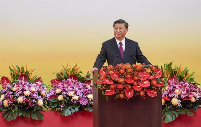 Archivo - Imagen de archivo del presidente de China, Xi Jinping.