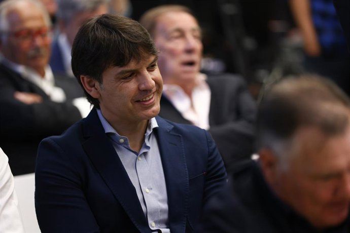 Archivo - Fernando Morientes is seen during the the presentation of Academy Vicente del Bosque at Santander Work Center on May 26, 2022, in Madrid Spain.