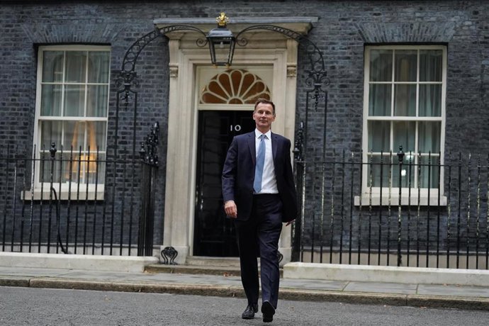 Jeremy Hunt, ministro de Finanzas de Reino Unido