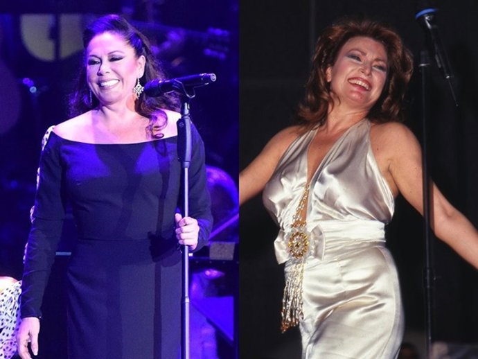 ISABEL PANTOJA Y ROCÍO JURADO EN IMÁGENES DE ARCHIVO