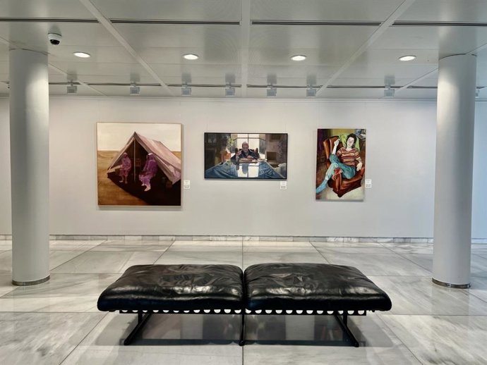 Caja Rural Granada acoge la exposición de la XXIV edición del Premio de Pintura Joven