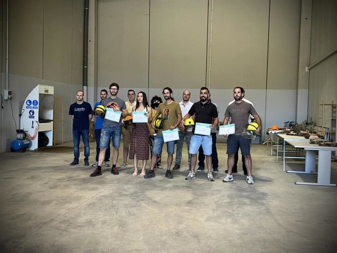 La Comarca Campo de Daroca oferta cursos en su CFF para obtener el Carnet Europeo de Motoserrista.