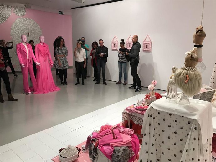 Archivo - Exposición de Miriam Ocariz en la Sala Rekalde de Bilbao