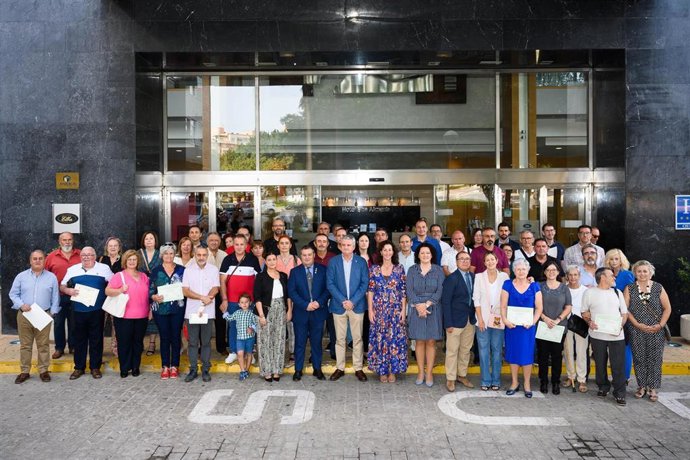 Participantes en la celebración de la asamblea general de la Asociación de Donantes de Vida.