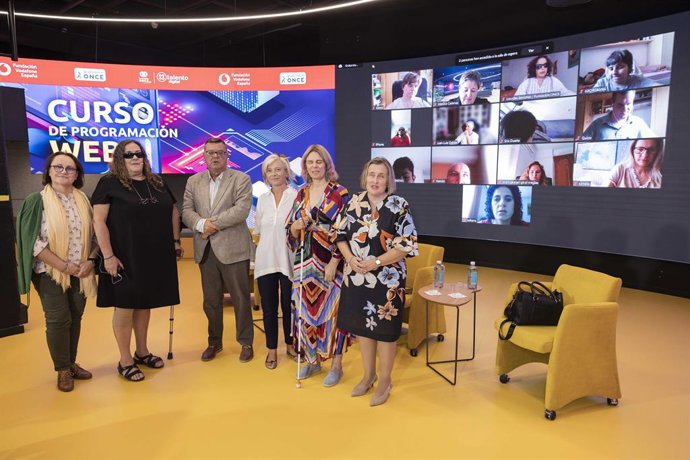 Presentación de Por Talento Digital, el programa de formación de Fundación ONCE en Madrid.