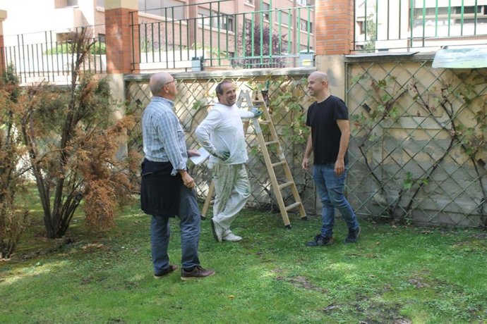 Obras de mejora en el Jardín Botánico.