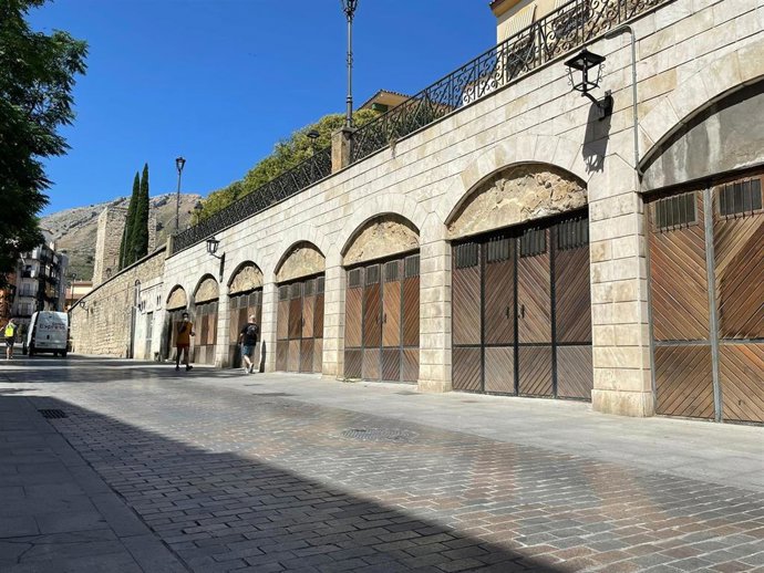 Archivo - Antiguas cocheras donde se habilitará la nueva Oficina de Turismo/Archivo